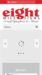 Mobile Screenshot of eightmilesigns.com